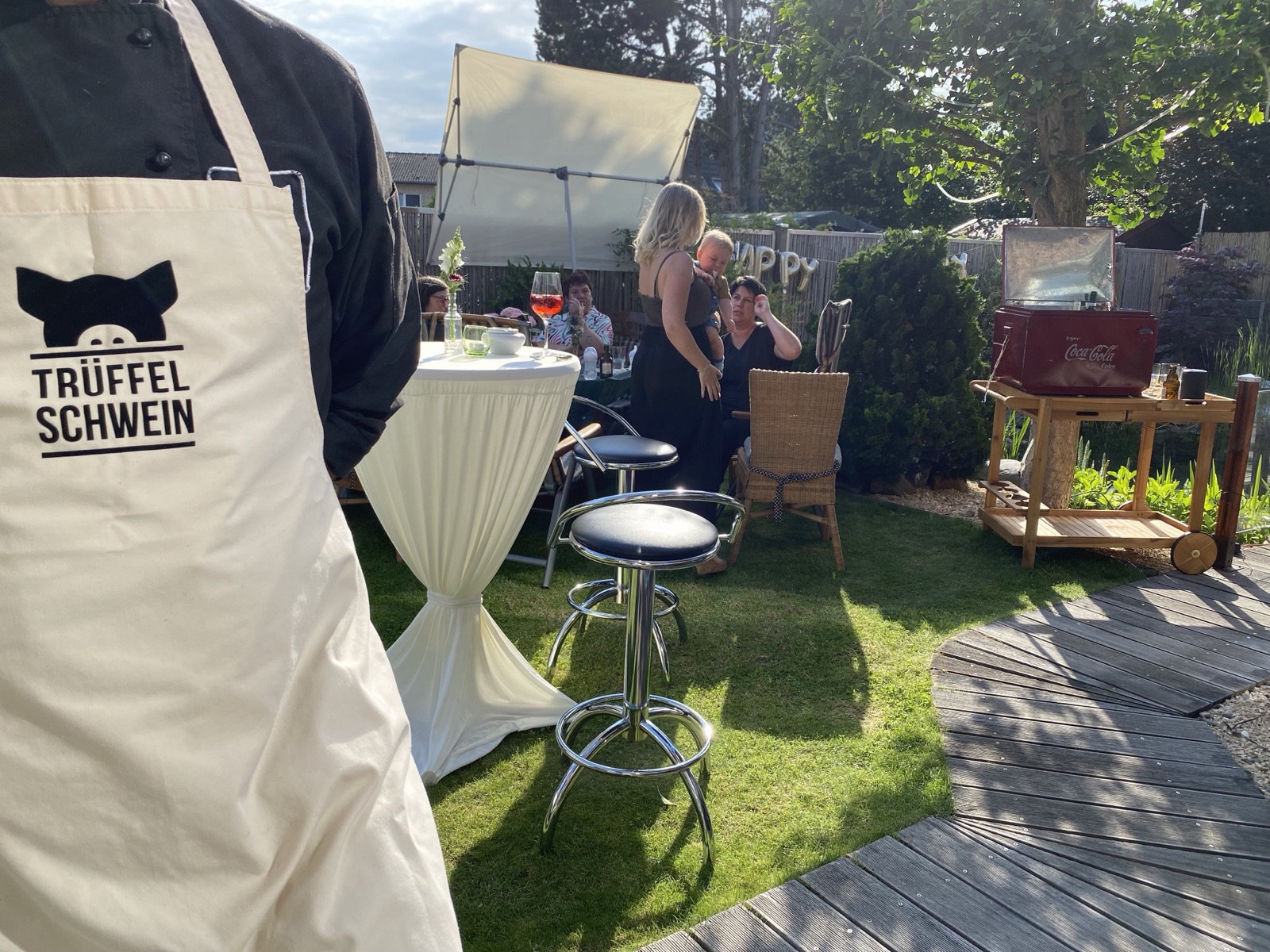 Catering außer Haus – Trüffelschwein im Einsatz