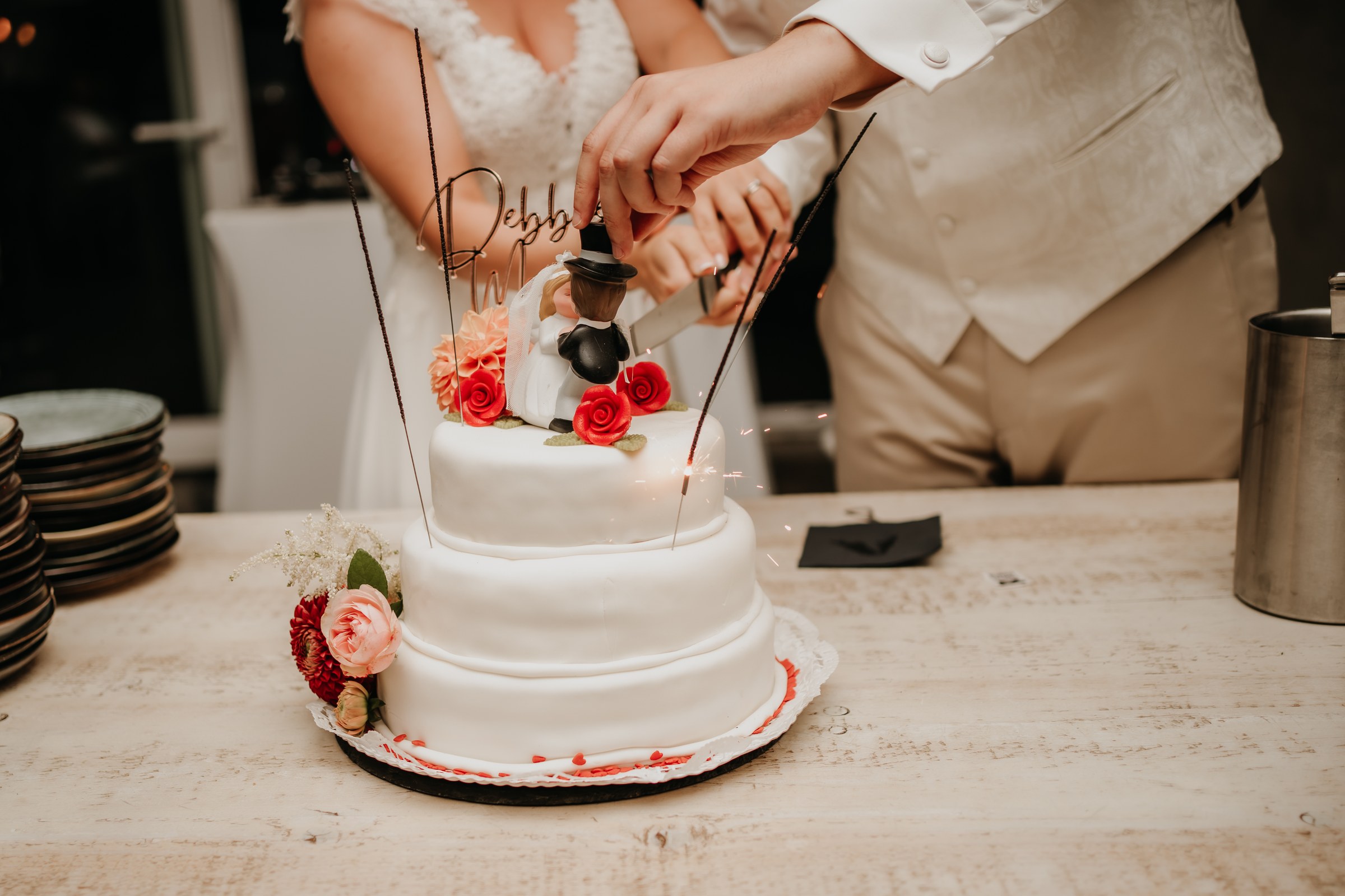 Hochzeitstorte Close-Up – Trüffelschwein Innenraum