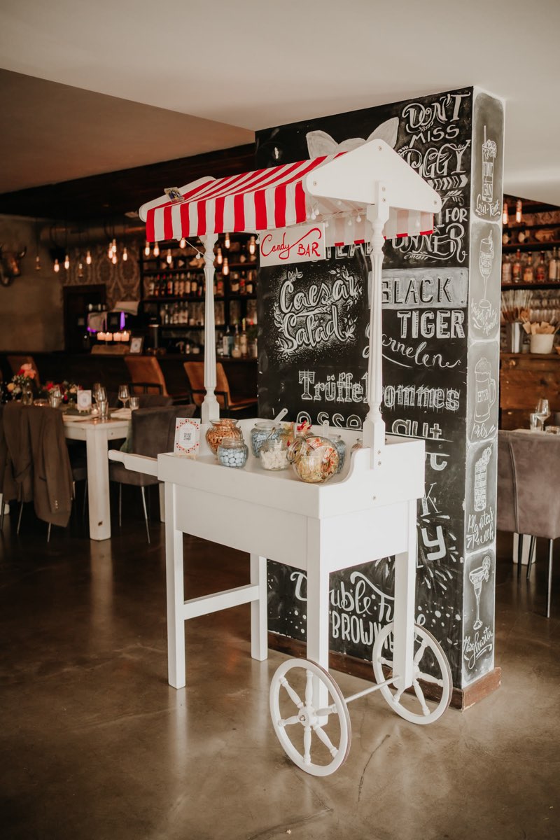 Candy Bar bei Firmenfeier im Trüffelschwein Hilden