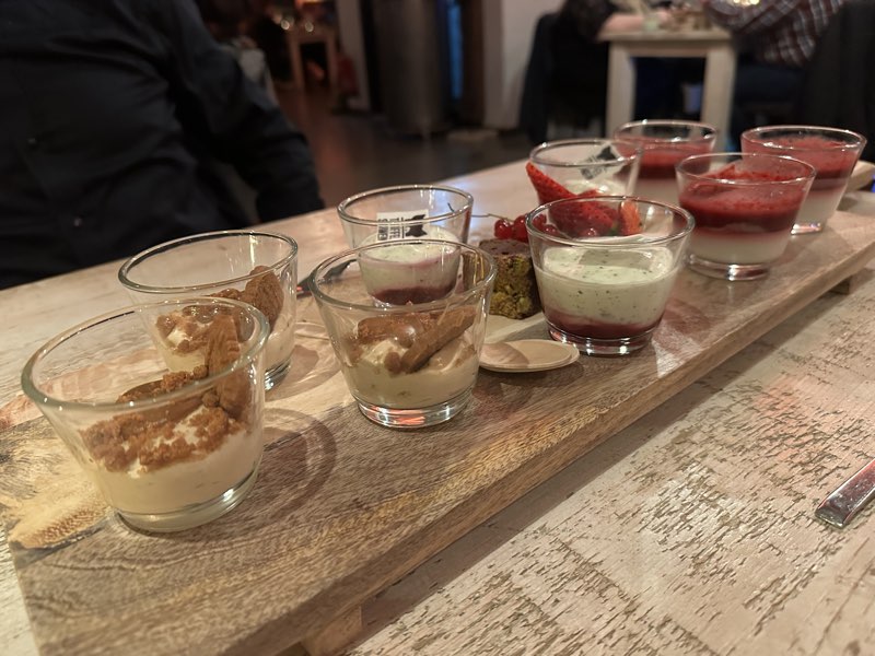 Dessert-Variationen – Trüffelschwein Hilden Mix and Match Abend